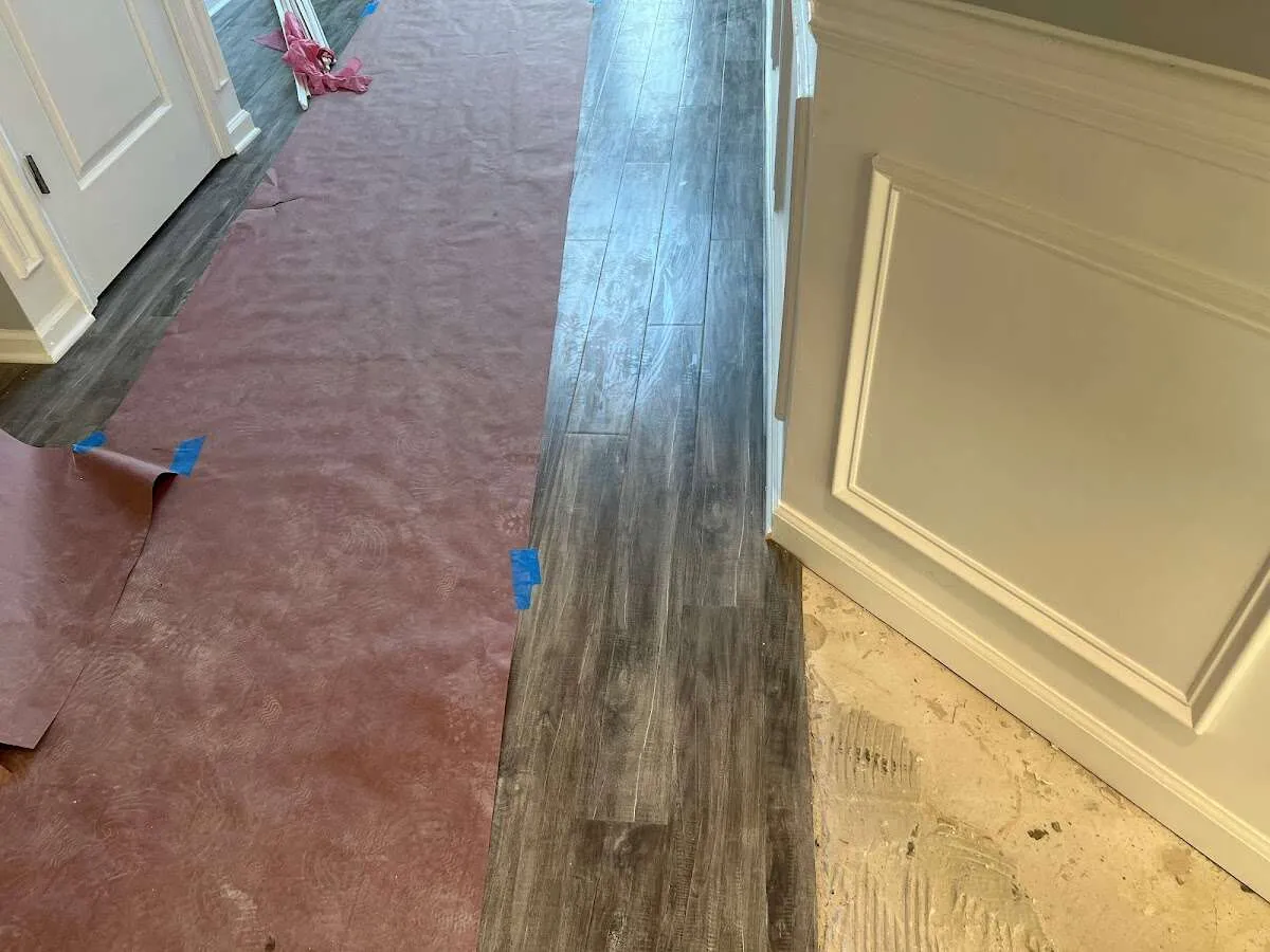 Completed marble shower restoration in Arnold